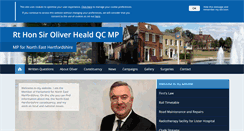 Desktop Screenshot of oliverheald.com